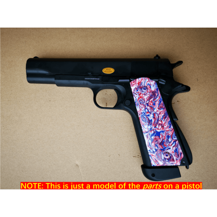 Colourful Style G10 Pistol Grip Set for GE 1911 V10 Gas Blowback Pistols - iHobby Online