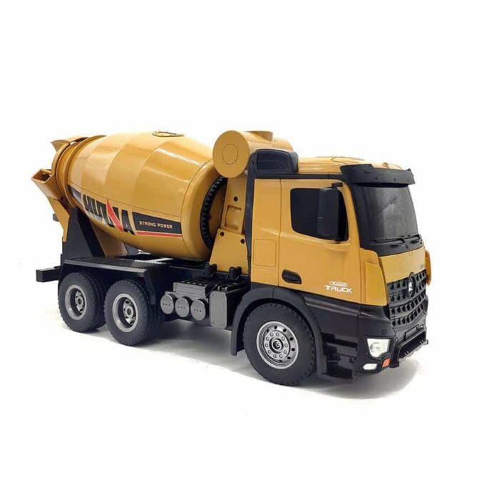 HUINA Toys 1574 1:14 2.4GHz RC Cement Truck - RTR - DEEP Yellow - iHobby Online
