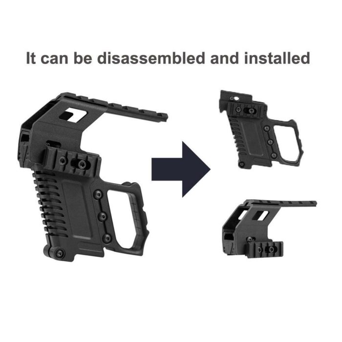 Glock Gel Blaster Pistol Carbine Kit Quick Reload For G17 G18 G19 (Colour: Black) - iHobby Online