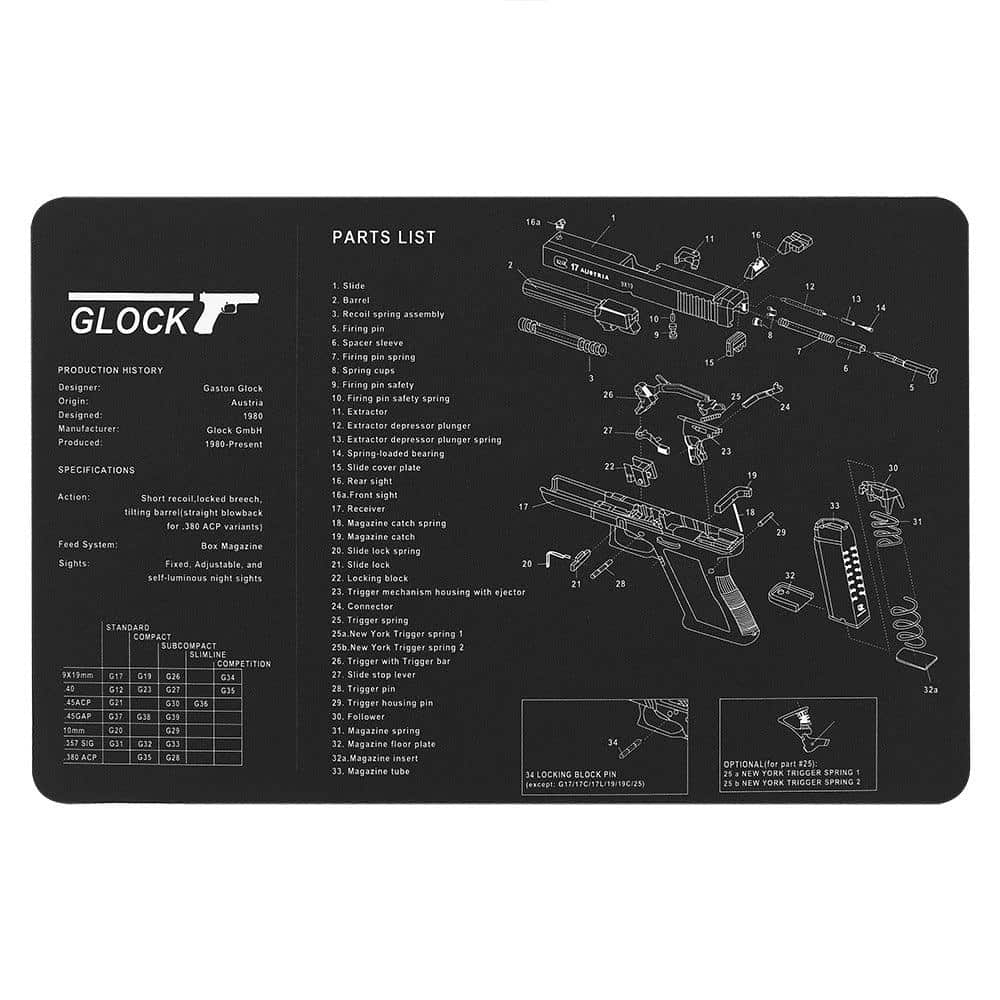 Glock Tech Mat - iHobby Online