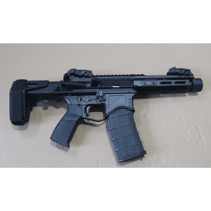 GOLDEN EAGLE MC6592M CQB FULL METAL GBBR GEL BLASTER (Colour: Black) - Image 2