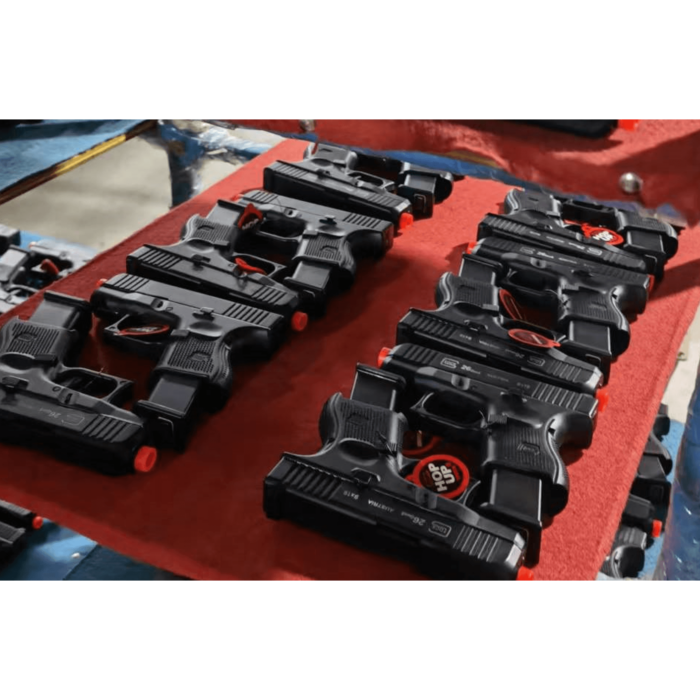 DOUBLE BELL Glock 26 Gas Blowback Gel Blaster Green Gas Version (724 Black) - iHobby Online