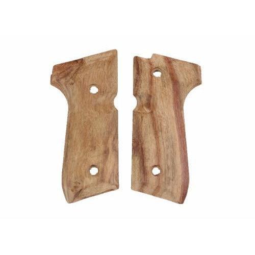 Double Bell M9 Gas Powered Gel Blaster Real Wood Pistol Grip Parts Set (736-TP) - iHobby Online