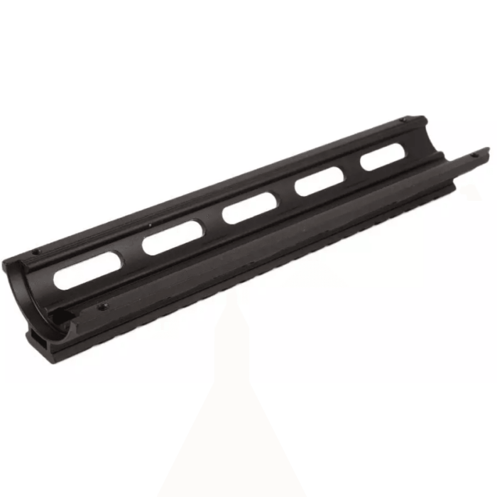 9 Inches M4 AR15 M16 Rifle Quad Rail Handguard Picatinny Mounting Carbine Rifle Gel Blaster (Colour: Black) - iHobby Online