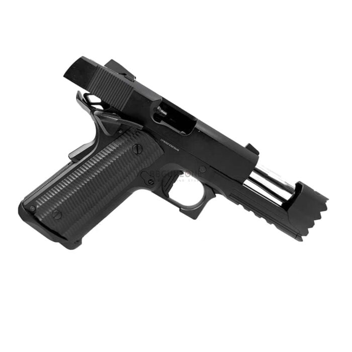 Golden Eagle 3317 CO2 Powered Hi-Capa Strike Warrior Gel Blaster Pistol Black - iHobby Online