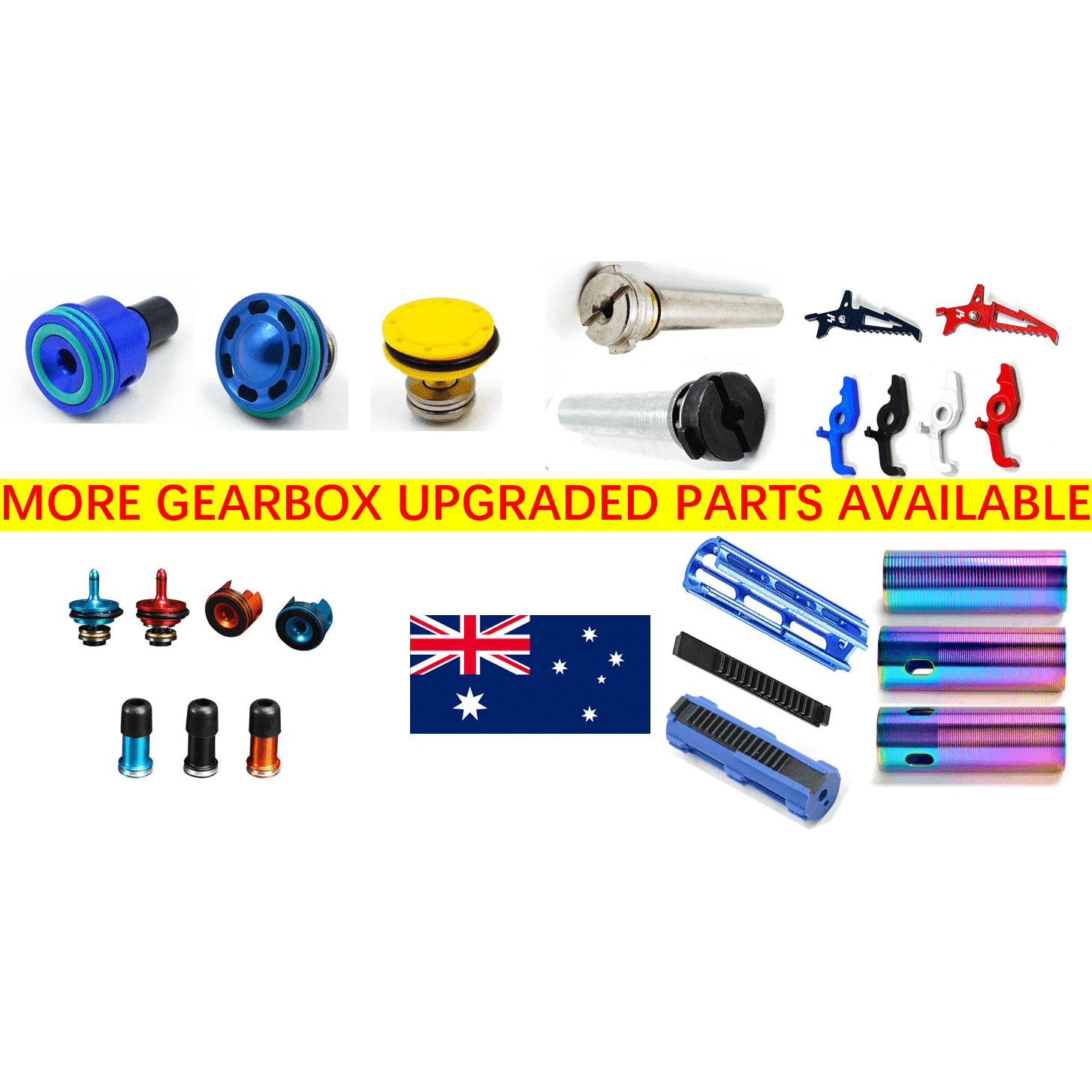 TOTAL GEL BLASTERS GEARBOX UPGRADED PARTS GEL BALLS 100% AUS - iHobby Online