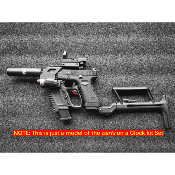 Glock Gel Blaster Pistol Carbine Kit Quick Reload For G17 G18 G19 (Colour: Black) - iHobby Online