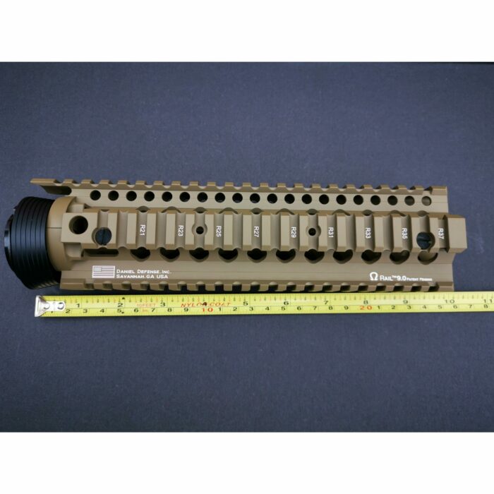 9" Daniel Defense Omega Rail Handguard Metal Gel Blaster Handguard Fishbone - iHobby Online