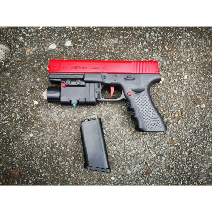 JINMING X1 GLOCK 18 Pistol Gel Blaster With Stick Mag - iHobby Online