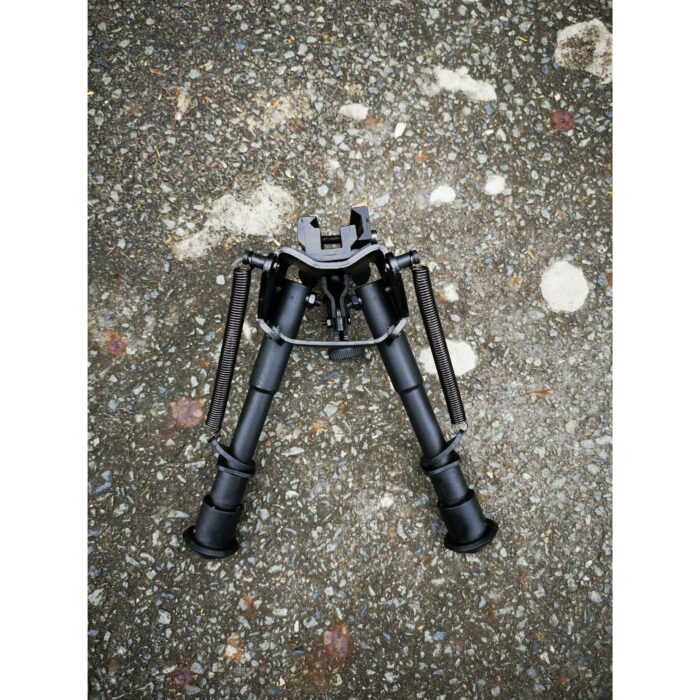 **PIVOT MOTION** RIFLE FIREARM BIPOD WITH IRS ADAPTOR FOR HARRIS (MATERIALS: NYLON and METAL) - iHobby Online
