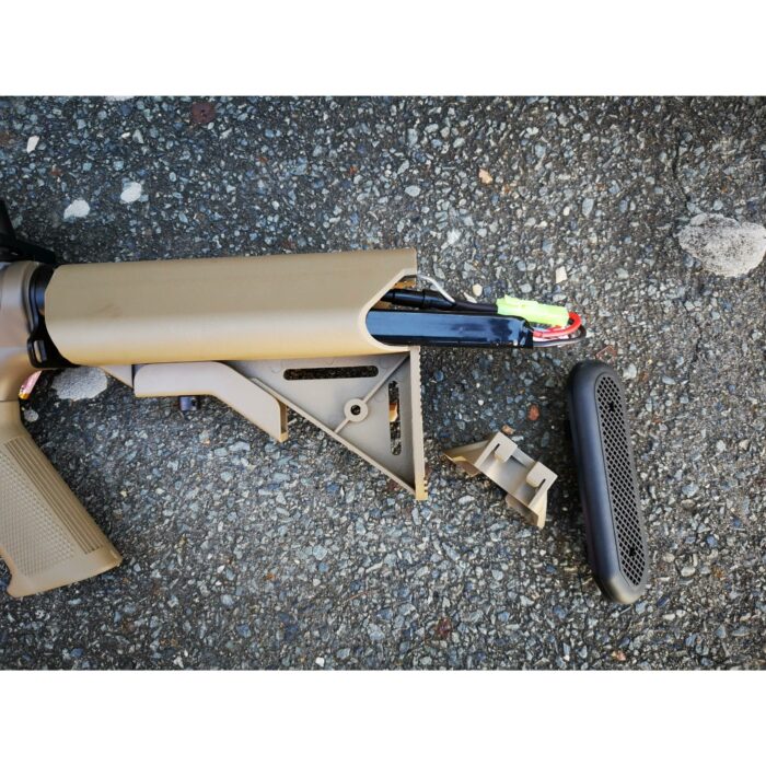 CYMA M4 CQB-R SOPMOD LiPo Ready Metal Gel Blaster AEG (Package: Tan) - iHobby Online