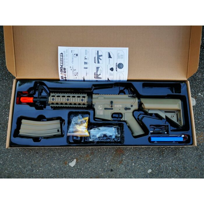 CYMA M4 V10-Gel Blaster M4 CQB-R SOPMOD LiPo Ready (Package: Tan) - iHobby Online
