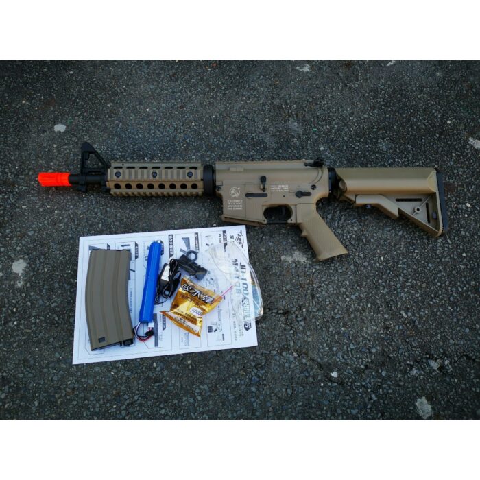CYMA M4 V10-Gel Blaster M4 CQB-R SOPMOD LiPo Ready (Package: Tan) - iHobby Online