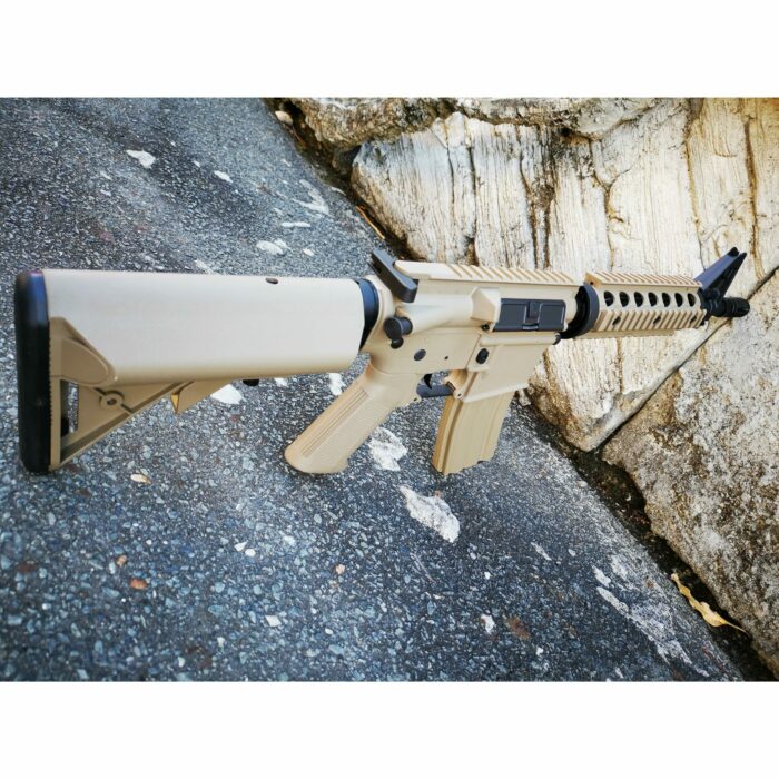 CYMA M4 V10-Gel Blaster M4 CQB-R SOPMOD LiPo Ready (Package: Tan) - iHobby Online