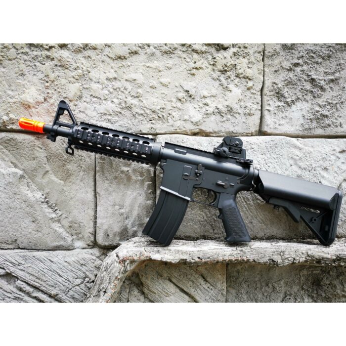 CYMA M4 CQB-R SOPMOD LiPo Ready Metal Gel Blaster AEG (Package: Black) - iHobby Online