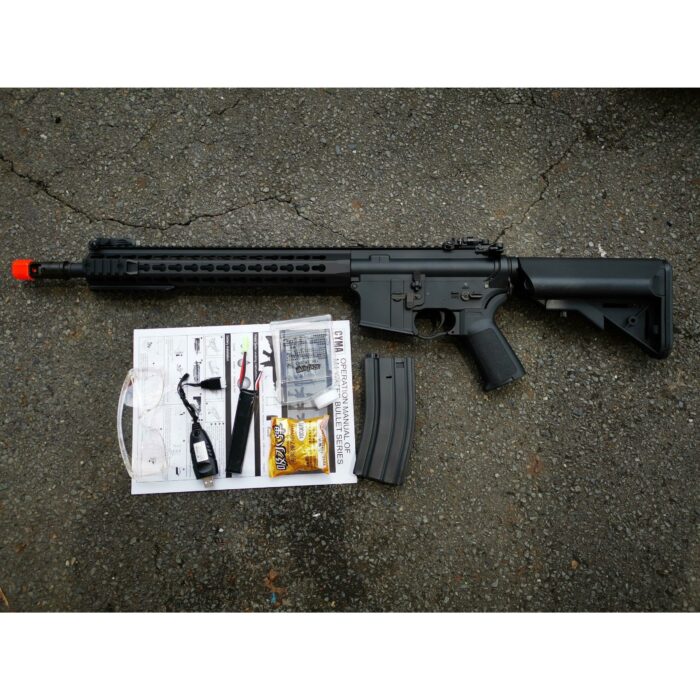 JOHN WICK STYLE CYMA Sport AR-15 Full Metal Gel Blaster AEG w/ Lipo Ready Gearbox(Same as the item box Package) - iHobby Online