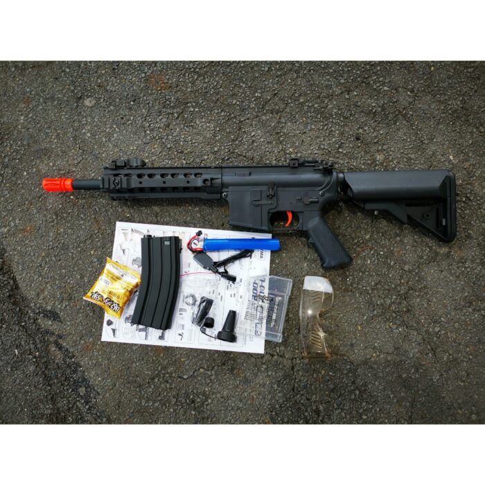 CYMA Sport M4 Gel Blaster AEG with 8" UX 4 Handguard (Color: Black) - iHobby Online