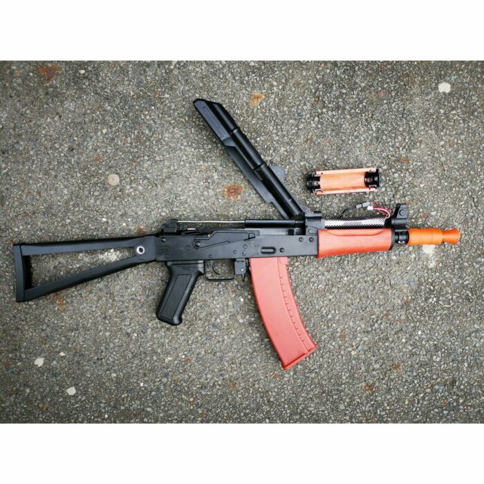 JINMING AK 74U J12 Nylon Gel Blaster With Real Wood Handguard - iHobby Online