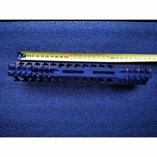 10" Midwest V2 Metal Handguard Gel Blaster Handguard Fishbone (Colour: Black) - iHobby Online