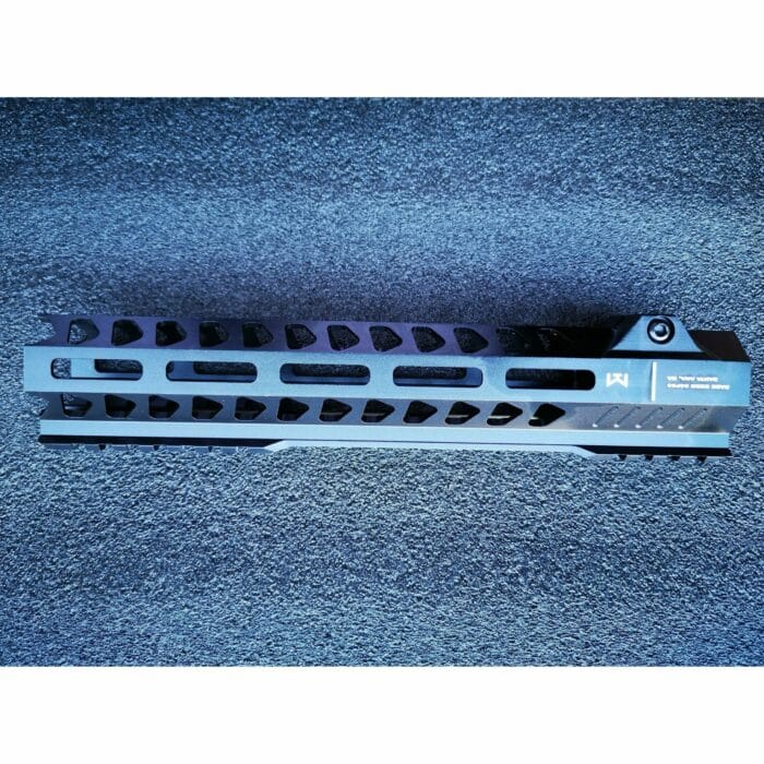 10" Midwest V2 Metal Handguard Gel Blaster Handguard Fishbone (Colour: Black) - iHobby Online