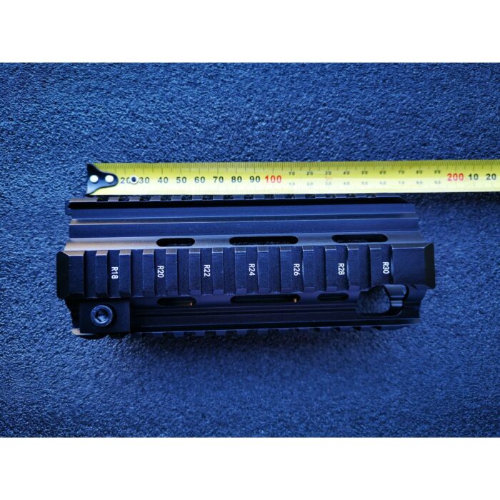 LDT HK416 Black 7" Metal Handguard Fishbone - iHobby Online