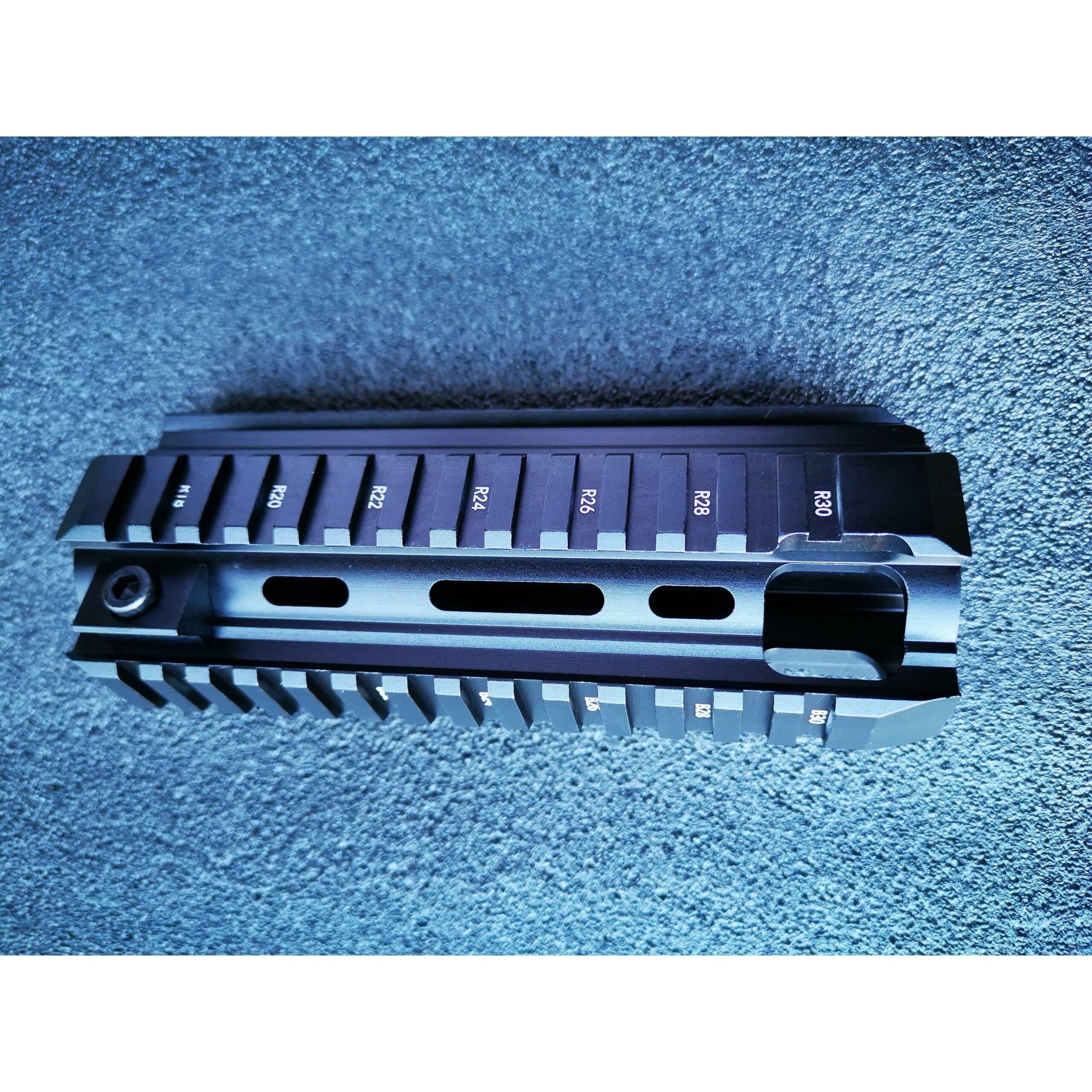 LDT HK416 Black 7" Metal Handguard Fishbone - iHobby Online