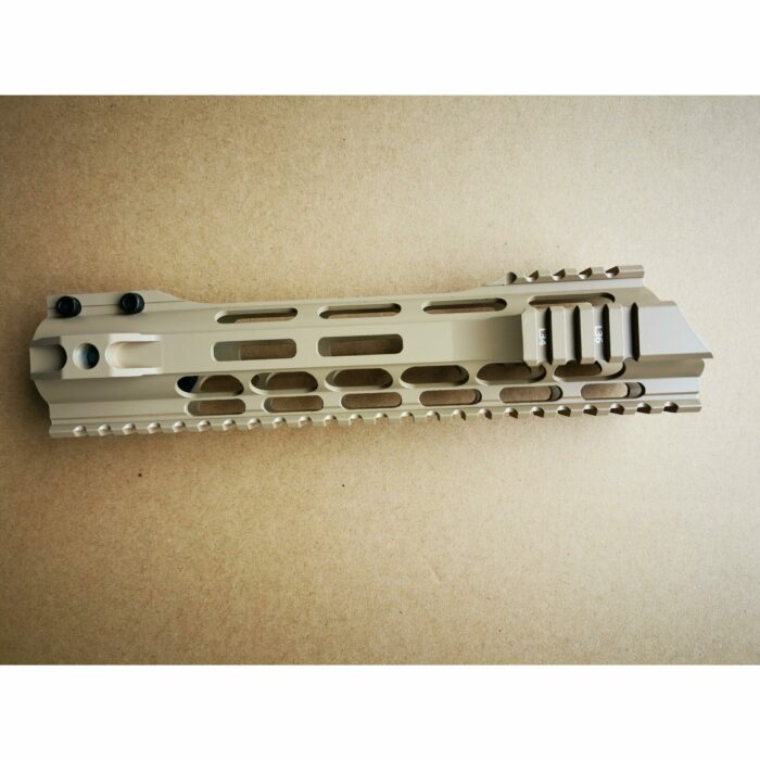 10" Shark Metal Handguard Gel Blaster Handguard Fishbone (Colour: Tan) - iHobby Online