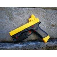 JINMING X2 GLOCK 18 Pistol Gel Blaster With Stick Mag And Drum Mag - iHobby Online