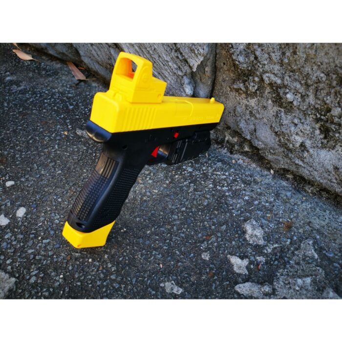 JINMING X2 GLOCK 18 Pistol Gel Blaster With Stick Mag And Drum Mag - iHobby Online