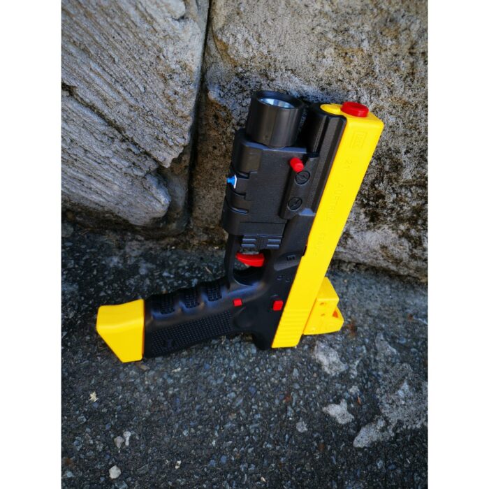 JINMING X2 GLOCK 18 Pistol Gel Blaster With Stick Mag And Drum Mag - iHobby Online
