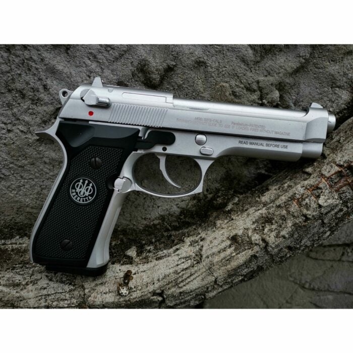 Refurbished Beretta M92 FS Gel blaster CO2 POWERED (Silver) - iHobby Online