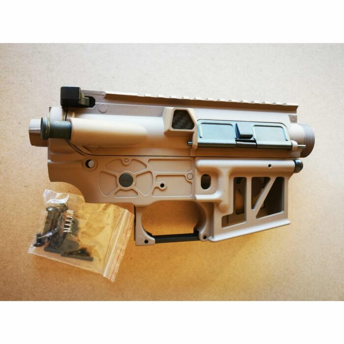 Full Metal M4 CNC Receiver Metal Body Gel Blaster Part (Colour: Tan) - iHobby Online