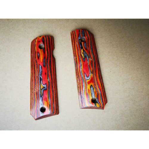 Real Wood Multi-color Wood Texture Pistol Grip Set for GE 1911 V10 Gas Blowback Pistols With A Set Screw - iHobby Online