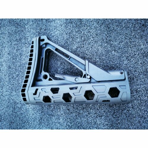 CTR Hollow-Out HEX BUTTSTOCK (Colour: Black) - iHobby Online