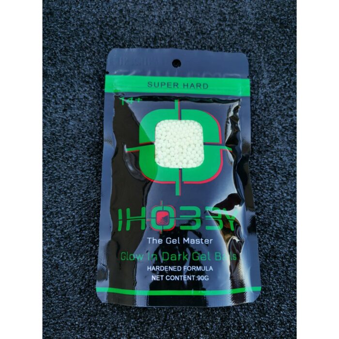 GLOW IN DARK GEL BALLS SUPER HARD FOR GEL BLASTERS (GREEN PACK) - iHobby Online