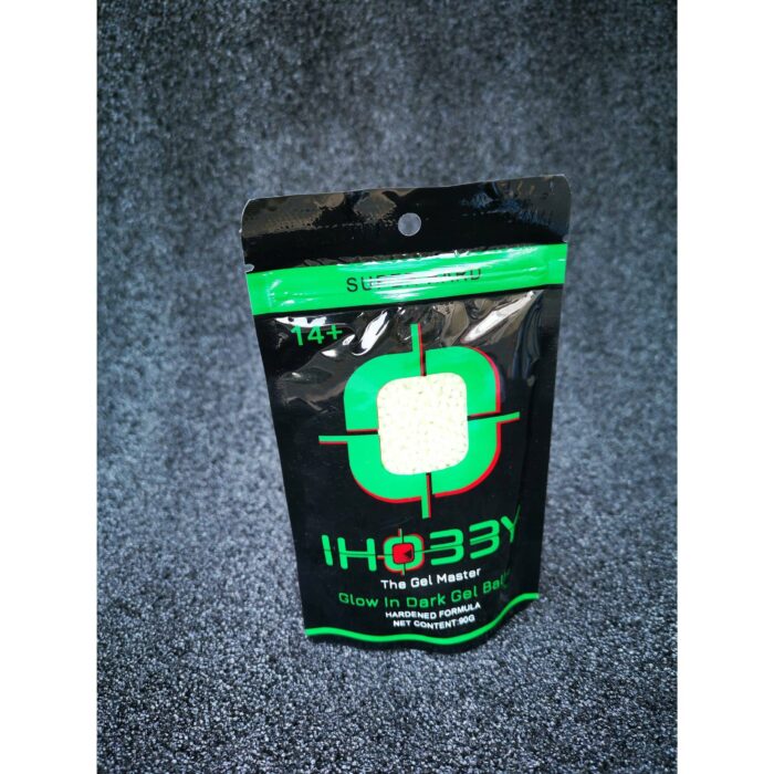 GLOW IN DARK GEL BALLS SUPER HARD FOR GEL BLASTERS (GREEN PACK) - iHobby Online