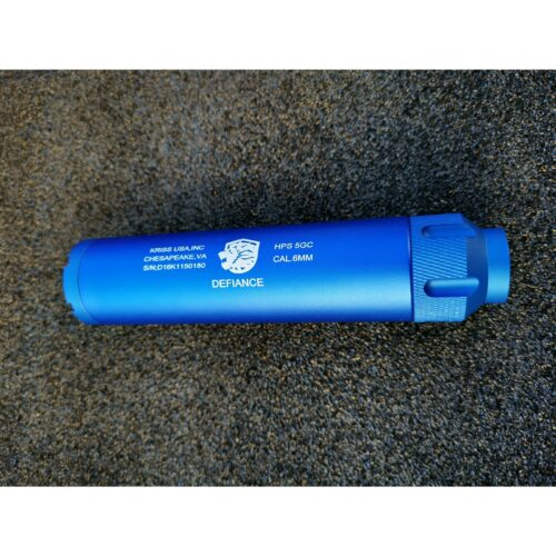 Lion-Head - 19mm Metal Suppressor (Colour: Blue) - iHobby Online