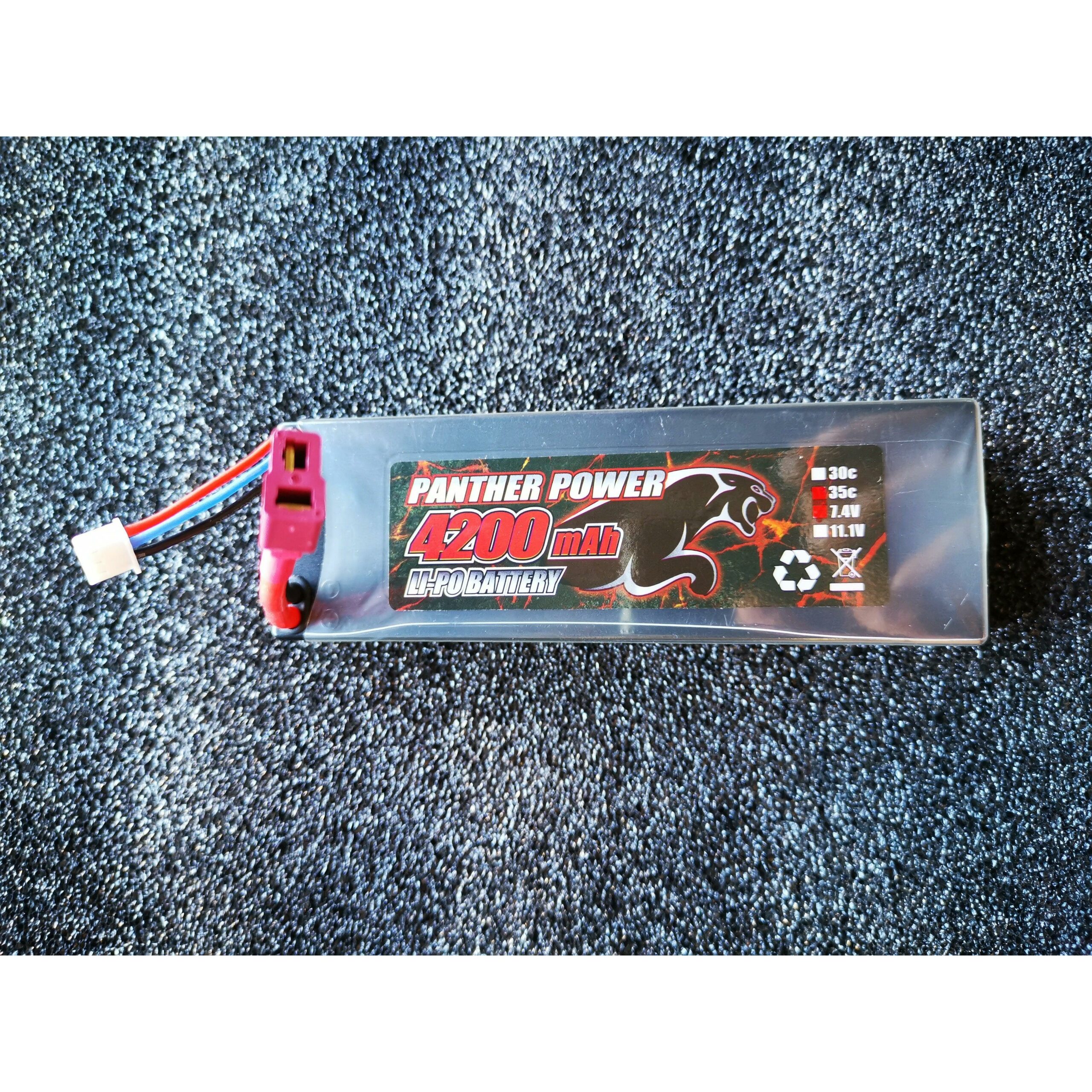 Au Store Remo Hobby 4200mAh 2S 7.4V Li-Po Battery For Brushless 9EMU Part Number E9343 - iHobby Online