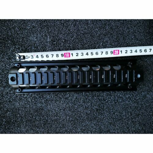 9 Inches Round Hole M4 AR15 M16 Rifle Quad Rail Handguard Picatinny Mounting Carbine Rifle Gel Blaster (Colour: Black) - iHobby Online