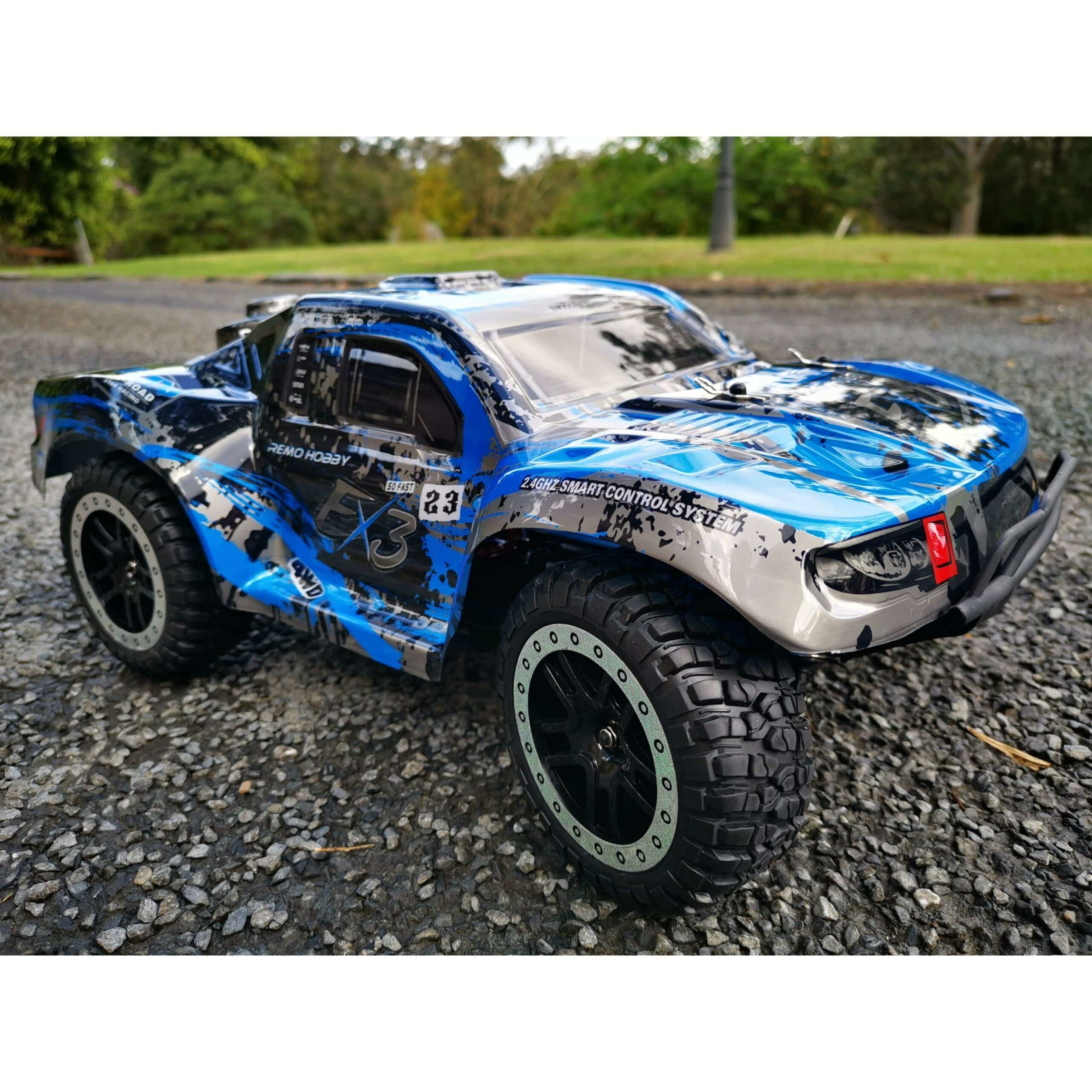 Remo hobby EX3 4X4 Brushed 1/10 4WD RTR Short Course Truck RC Car - iHobby Online