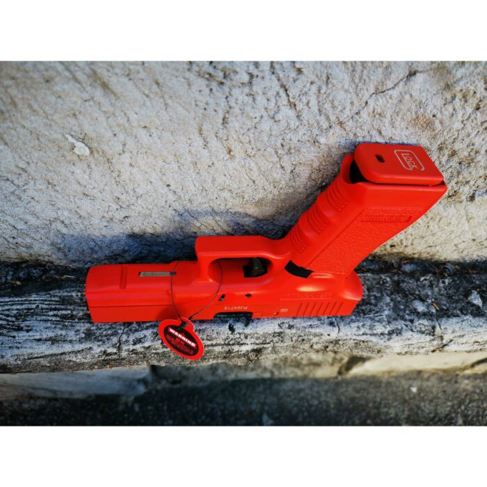 Double Bell Glock 17 G17P Gen5 Type Coloring Gas Blowback Gel Blaster Red Practice Custom Green Gas Version - iHobby Online