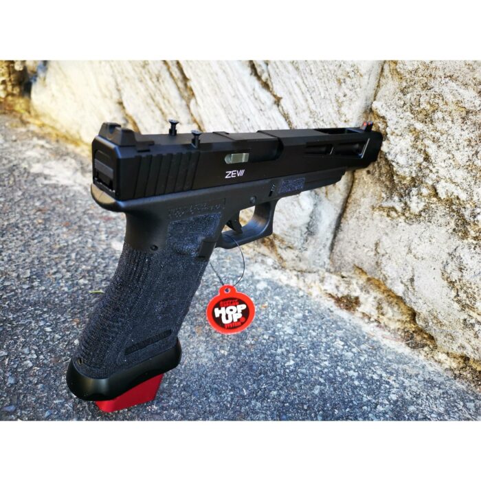 DOUBLE BELL Glock 17L Type ZEVII 9MM Combat Master Custom Gas Blowback Gel Blaster Green Gas Version - iHobby Online