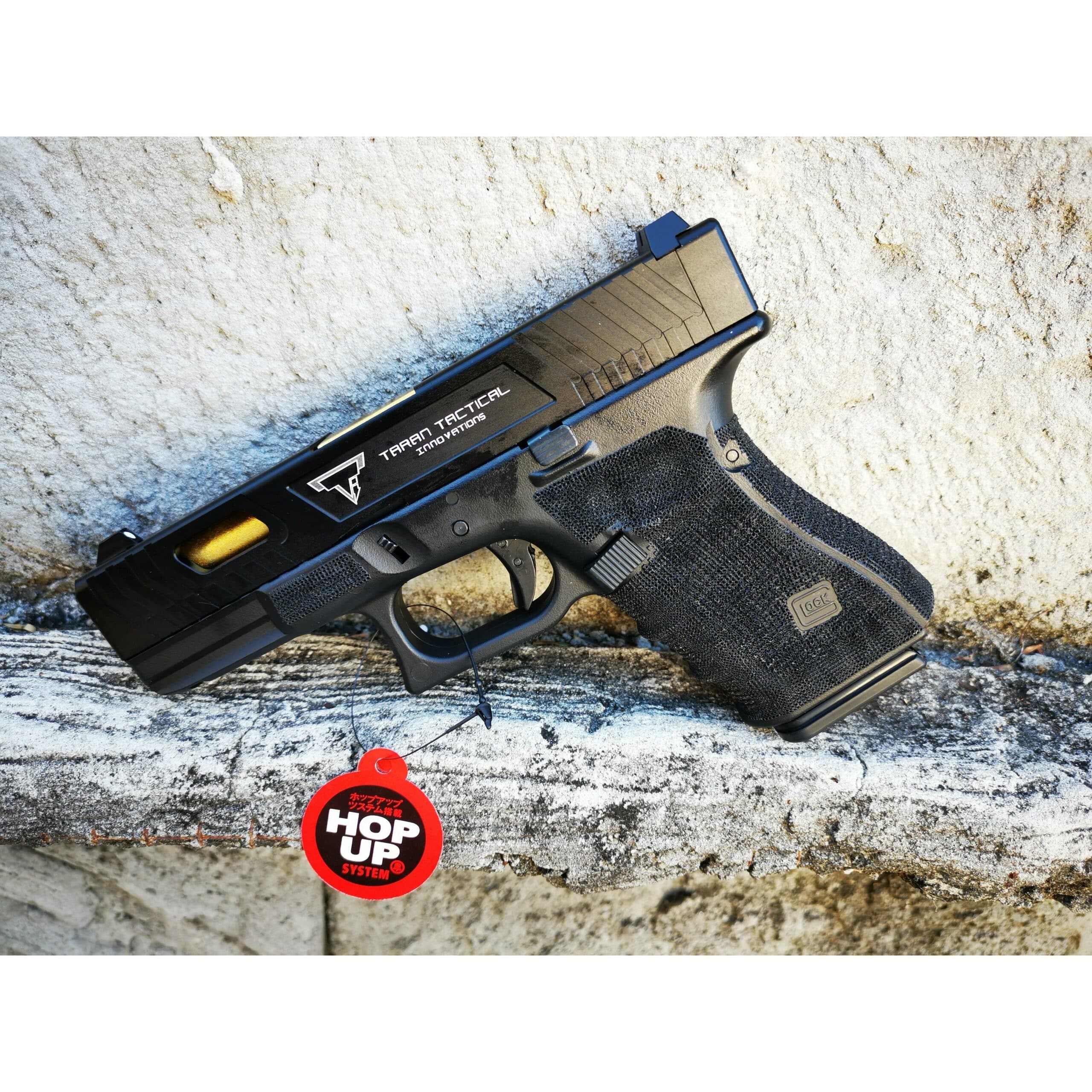 Double Bell Glock 19 TTI ver Type John Wick2 Combat Master Custom Gas Blowback Gel Blaster Green Gas Version - iHobby Online