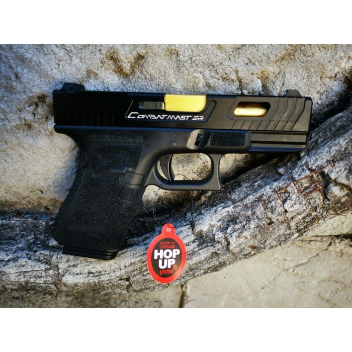 Double Bell Glock 19 TTI ver Type John Wick2 Combat Master Custom Gas Blowback Gel Blaster Green Gas Version - iHobby Online