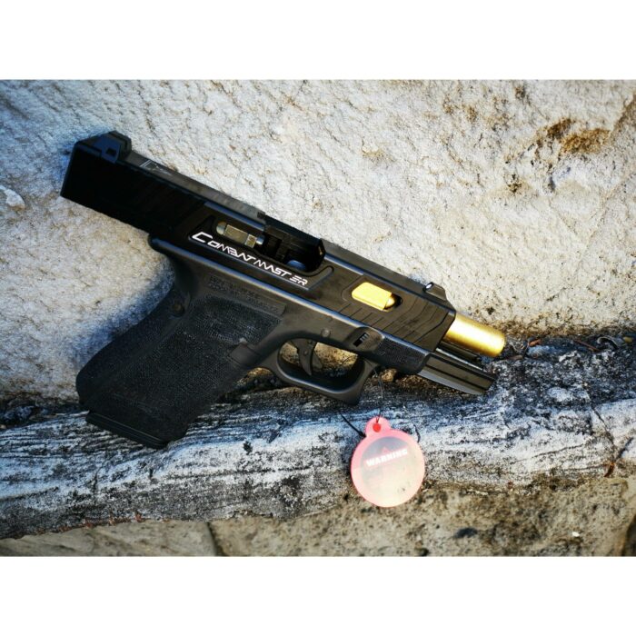 Double Bell Glock 19 TTI ver Type John Wick2 Combat Master Custom Gas Blowback Gel Blaster Green Gas Version - iHobby Online