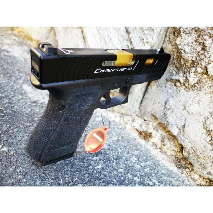 Double Bell Glock 19 TTI ver Type John Wick2 Combat Master Custom Gas Blowback Gel Blaster Green Gas Version - iHobby Online
