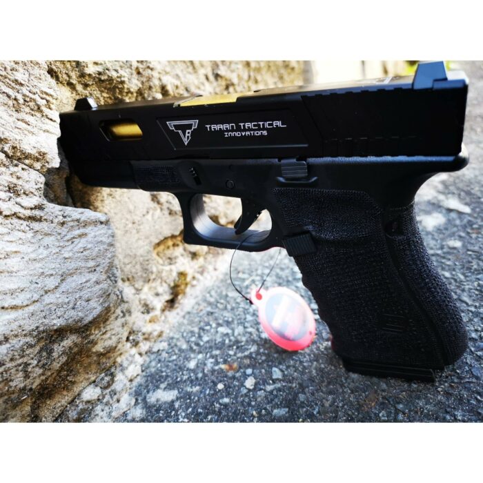 Double Bell Glock 19 TTI ver Type John Wick2 Combat Master Custom Gas Blowback Gel Blaster Green Gas Version - iHobby Online