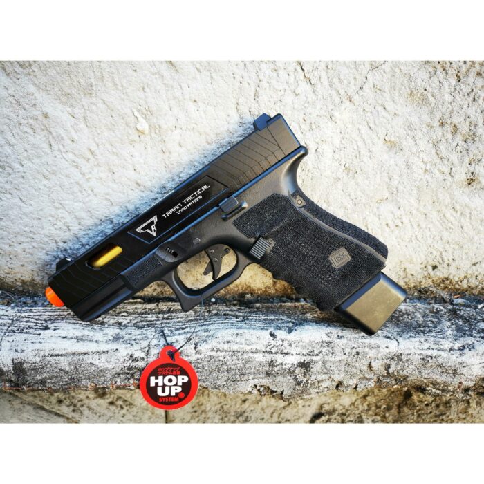 Double Bell Glock 19 TTI ver Type John Wick2 Combat Master Custom Gas Blowback Gel Blaster Long Green Gas Mag Version - iHobby Online