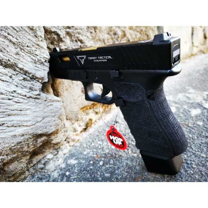 Double Bell Glock 19 TTI ver Type John Wick2 Combat Master Custom Gas Blowback Gel Blaster Long Green Gas Mag Version - iHobby Online