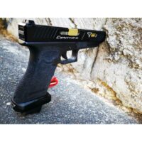 DOUBLE BELL Glock 34 TTI Type John Wick2 Combat Master Custom Gas Blowback Gel Blaster Black Resin Frame Green Gas Version - iHobby Online